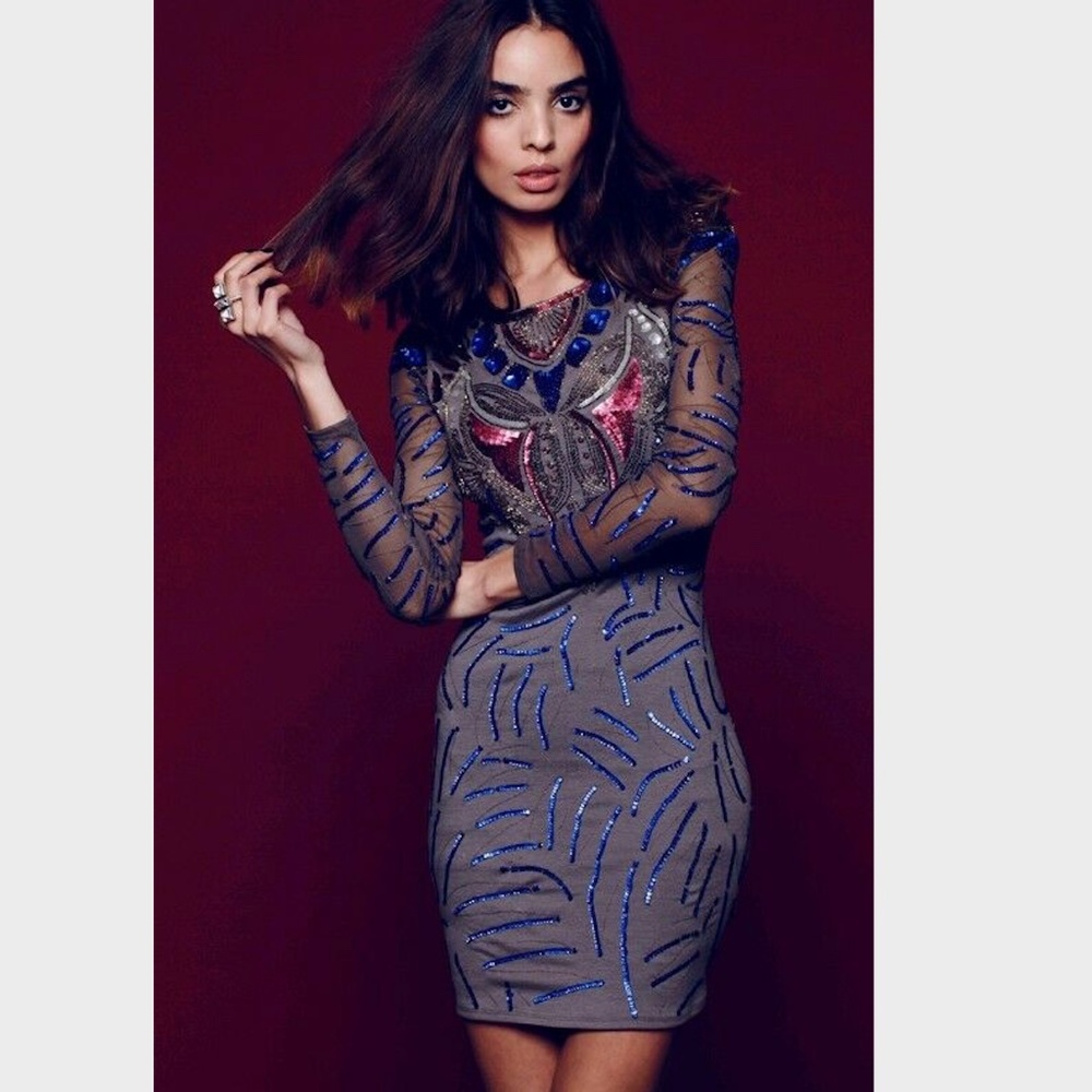 Free People Sequined Dress